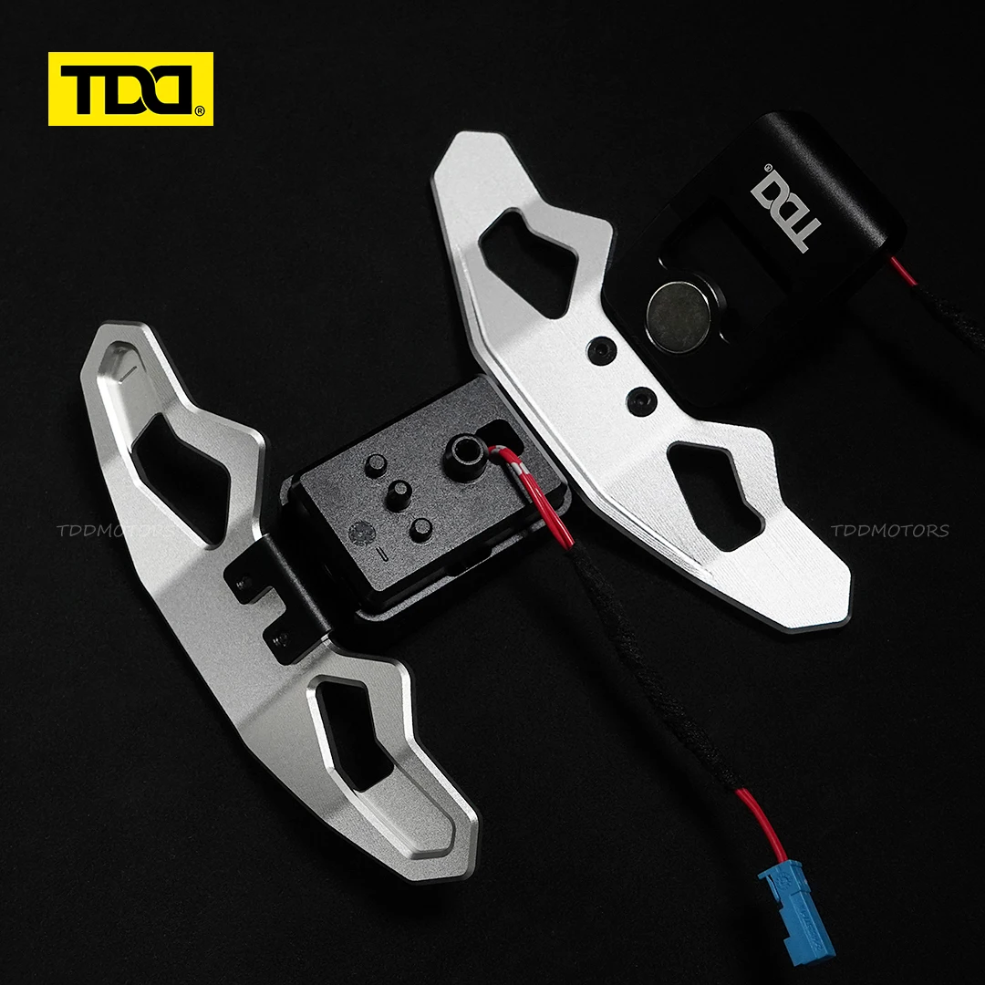BMW F10 F20 G20 G30 F31 F34 F35 F15 F23 F45 F16 F25 F26 G31 G38 G32 G14 G15 G16 용 TDD 알루미늄 합금 마그네틱 패들 시프터