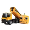 HUINA 1/14 Scale RC Dumper Truck 2.4GHz Electric RTR 1573 Remote Control Car Battery Light Outdoor Toys Boys Gift TH18056 5