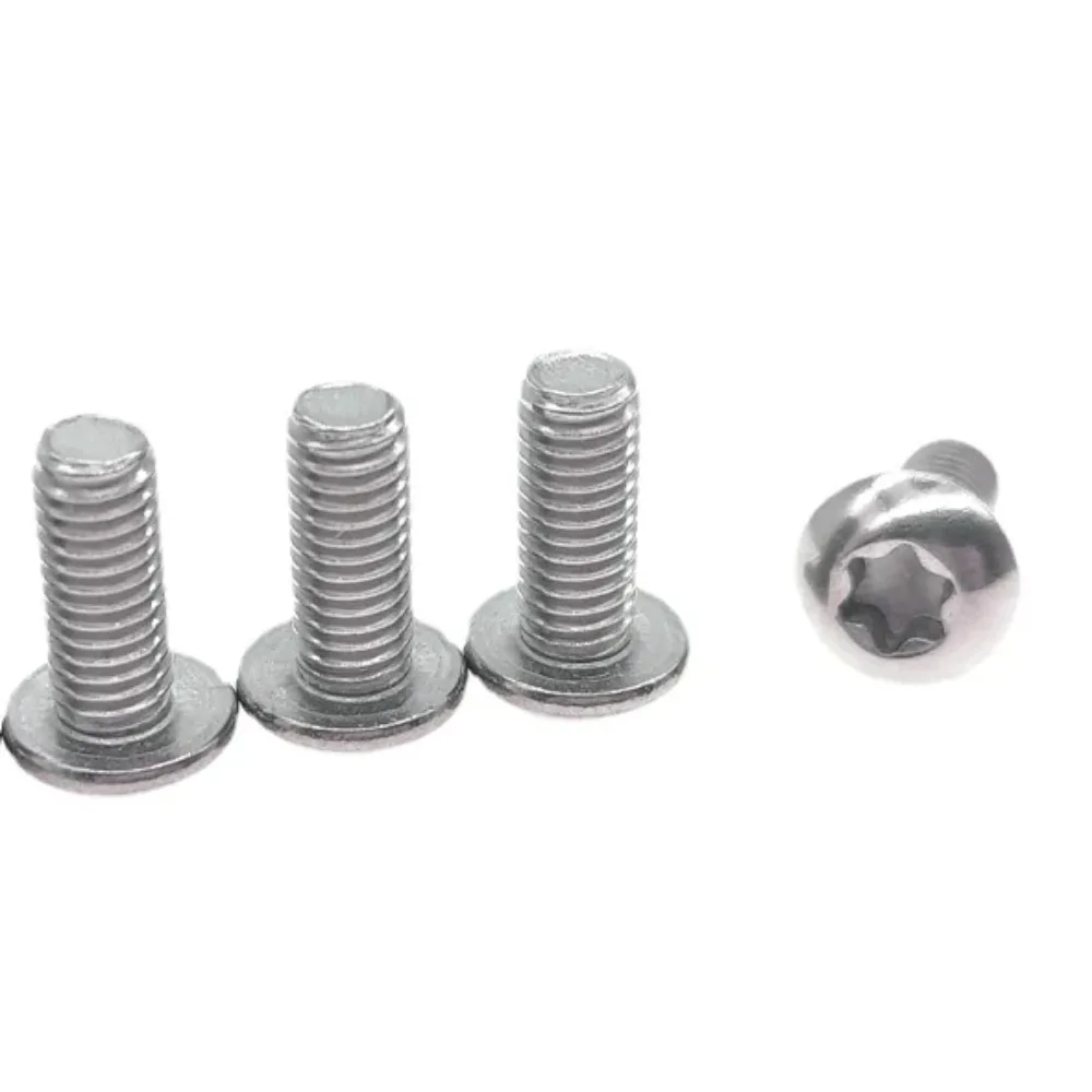 1 PC M2 M2.5 M4 M3 x 4 5 6 8 10 12 15 18 20 25 30 35mm  TA2 GR2 Titanium Buton Head Torx Scoket Screw Bolts