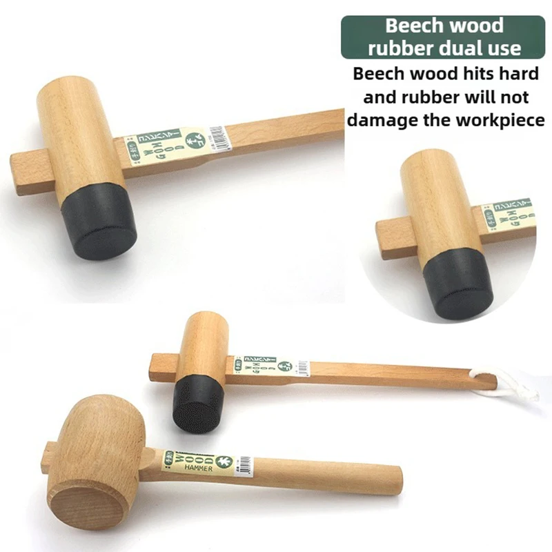 Japanese Mallet Manual Hammer Professional Carpenter Hammers Multifunctional Tool Woodwork Camping Supplies Wood Working Tools 5