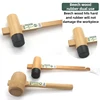 Japanese Mallet Manual Hammer Professional Carpenter Hammers Multifunctional Tool Woodwork Camping Supplies Wood Working Tools 5