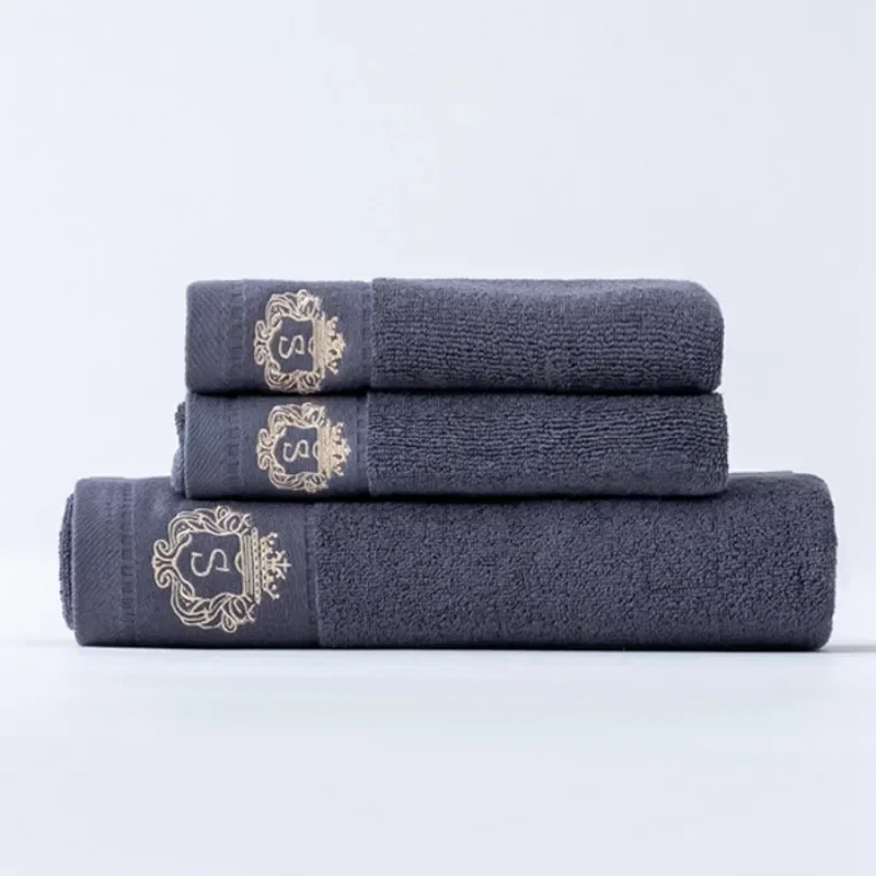 new popular S standard pure cotton hotel wind towel bath towel set cotton class B skin-friendly wool bath