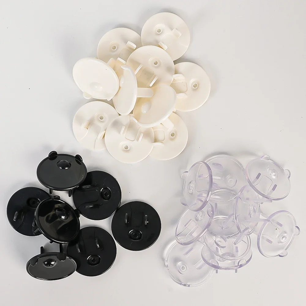 10pcs American Standard Power Socket Protective Cover Children's Anti Electric Shock Socket Safety Cover Baby Safety Products