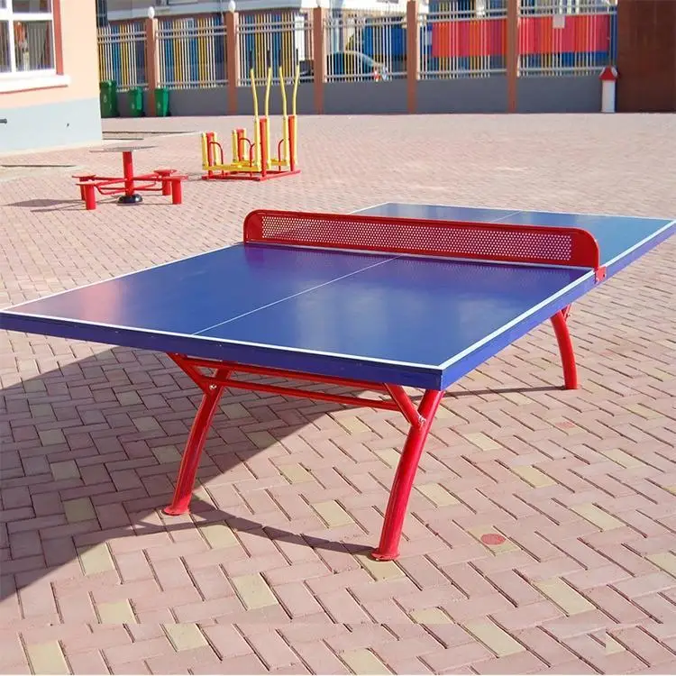 Factory Hihg Quality Indoor Outdoor Used Table Tennis Table with Professional Ping Pong Net and Post Set Ping Pong