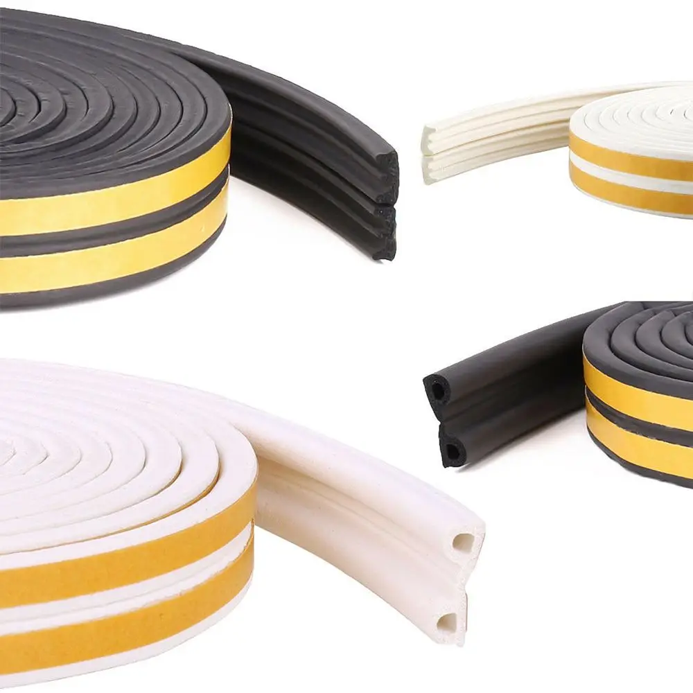 

5/10M Home Weather Strips Rubber Seal Strip Draught Excluder Window Door Foam