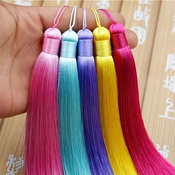 Handmade Silky Tassels 1