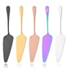 1Pcs Colorful Stainless Steel Serrated Edge Cake Server Blade Cutter Pie Pizza Shovel Cake Spatula Baking Tool Dropshipping