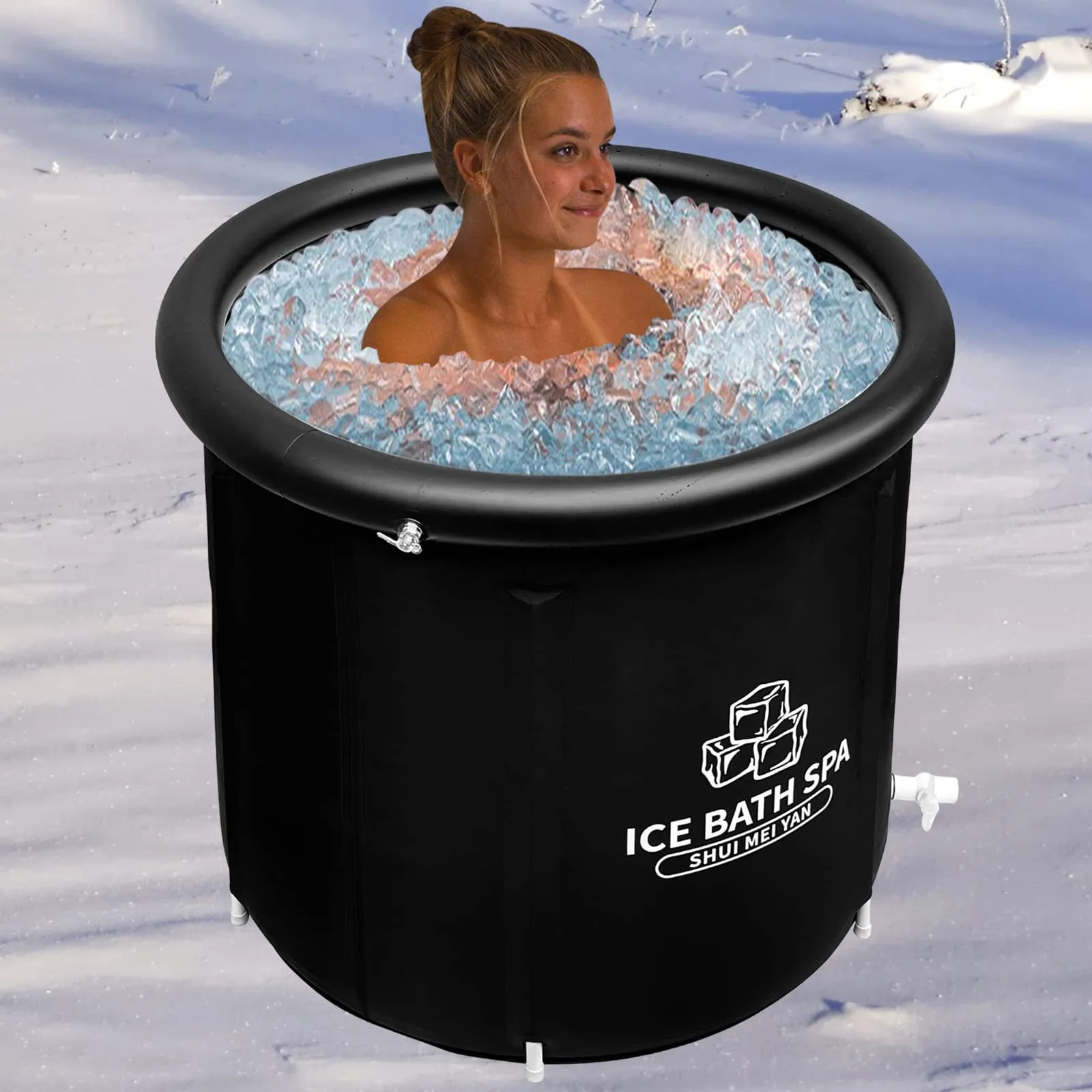More Popular Portable Ice Bath Recovery Pod Barrel Customized Design Inflatable 4