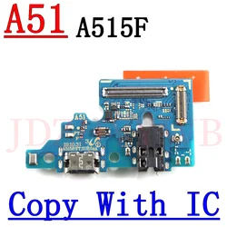 Enhanced Charging Port Board for Samsung Galaxy A51 - USB Charge Dock Connector with Main Flex Cable (A51 A515F Copy)