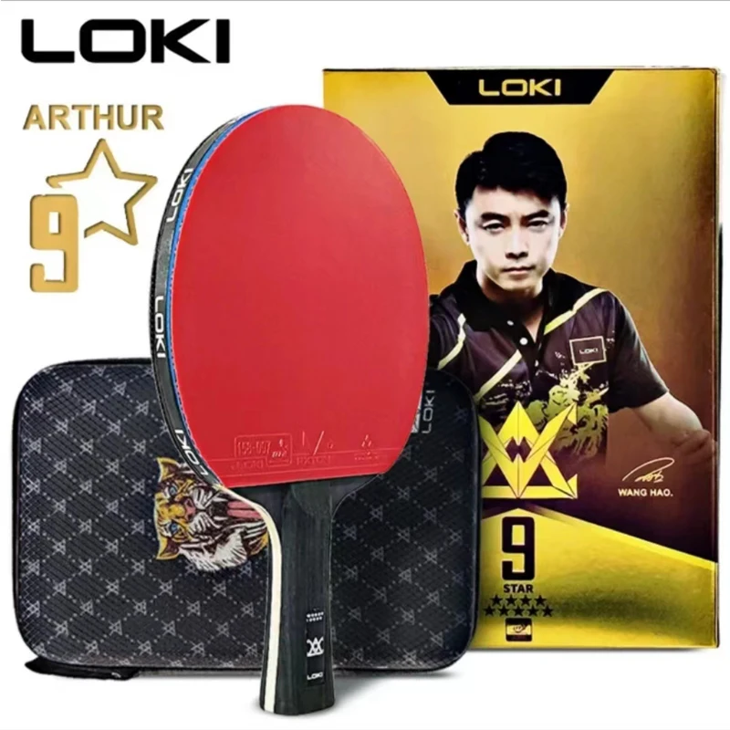 LOKI-9-Star-Table-Tennis-Racket-Professional-5-2-Carbon-6-7-8-9-Star ...