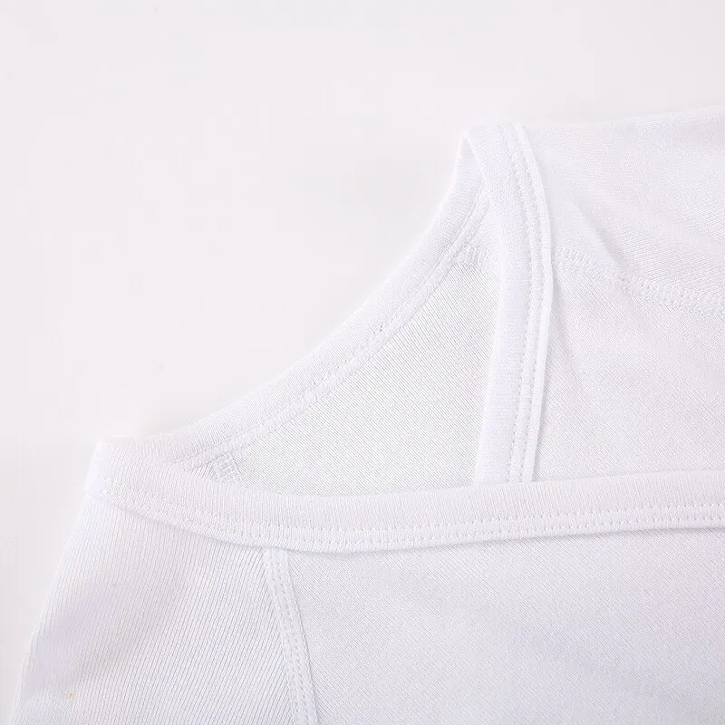 Baby Clothes Romper Baby Boys Clothes Girl Clothes Kids Long Sleeve 100% Cotton Overall White Baby Newborn Overalls Side Opening 5