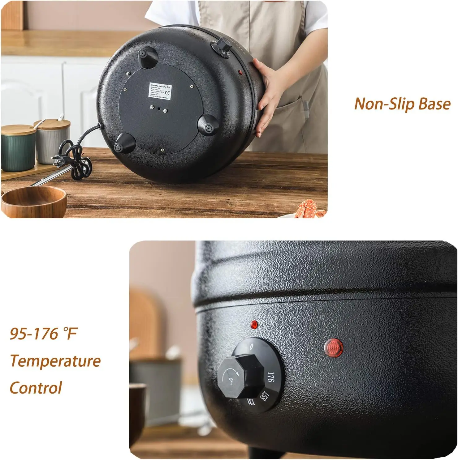 Commercial Soup Warmer Soup Station Dual 4L Round Pots, Soup Kettle Warmer  - AliExpress