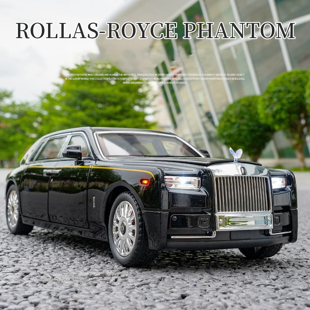 1:18 Rolls Royce Phantom Starlight Headliner Lega Auto Diecast E Veicoli Giocattolo Modello Di Auto Suono E Luce Auto Giocattoli Regali