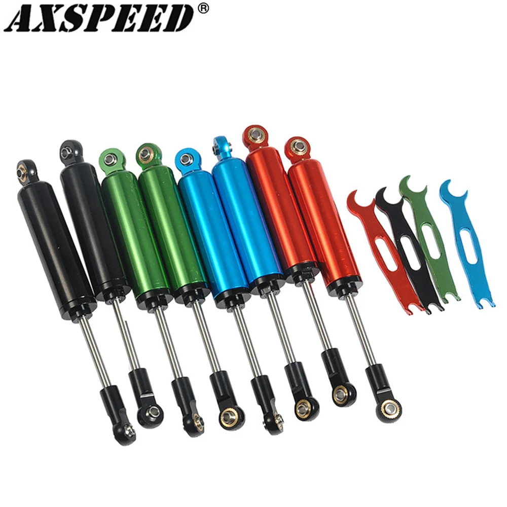 AXSPEED 4PCS Metal Shock Absorber Damper Builtin Spring 80/90/100/110