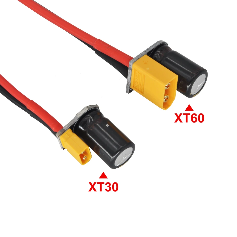 QWINOUT Cavo XT30 Con Condensatore 100µF – Protezione Per Controller Crazybee F3/F4 PRO Per Droni Mobula7, Sailfly-X, UR85 - 2