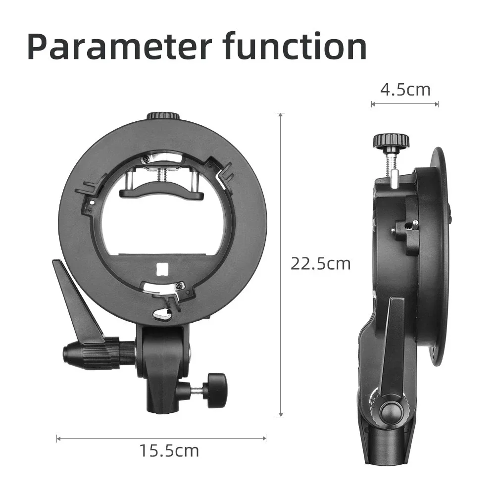 Godox 40x40 50x50 60x60 80x80cm Softbox with S1 S-Type Bracket Honeycomb Grid Bowens Mount Flash Bracket Mount Foldable Softbox bowens mount softbox photography softbox portable softbox