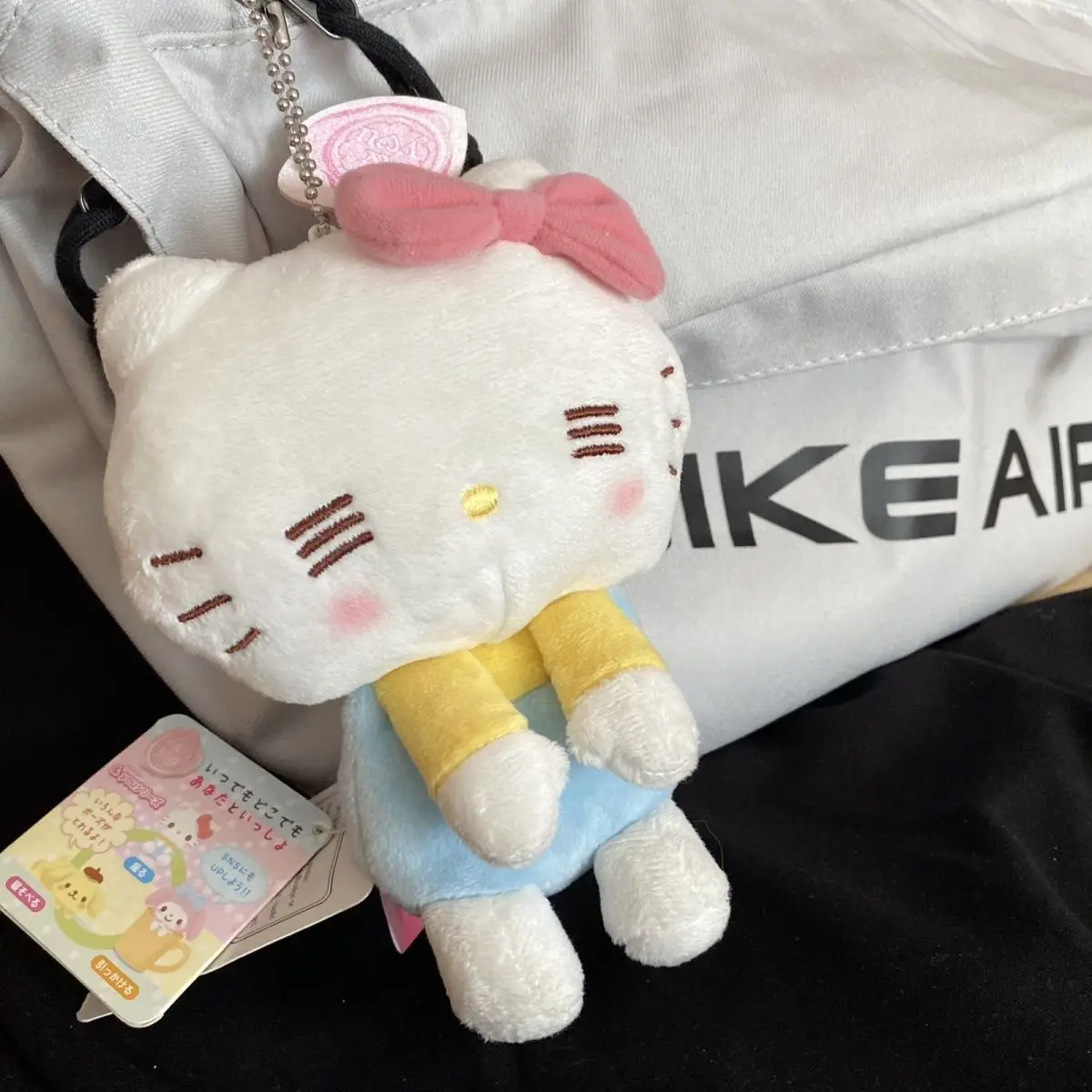 

Sanrio Hello Kitty Cute Plush Speechless Doll Kawaii Fluffy Soft Stuffed Kt Cat Toy Keychain Pendant Adorkable Kid Gift Pre Sale