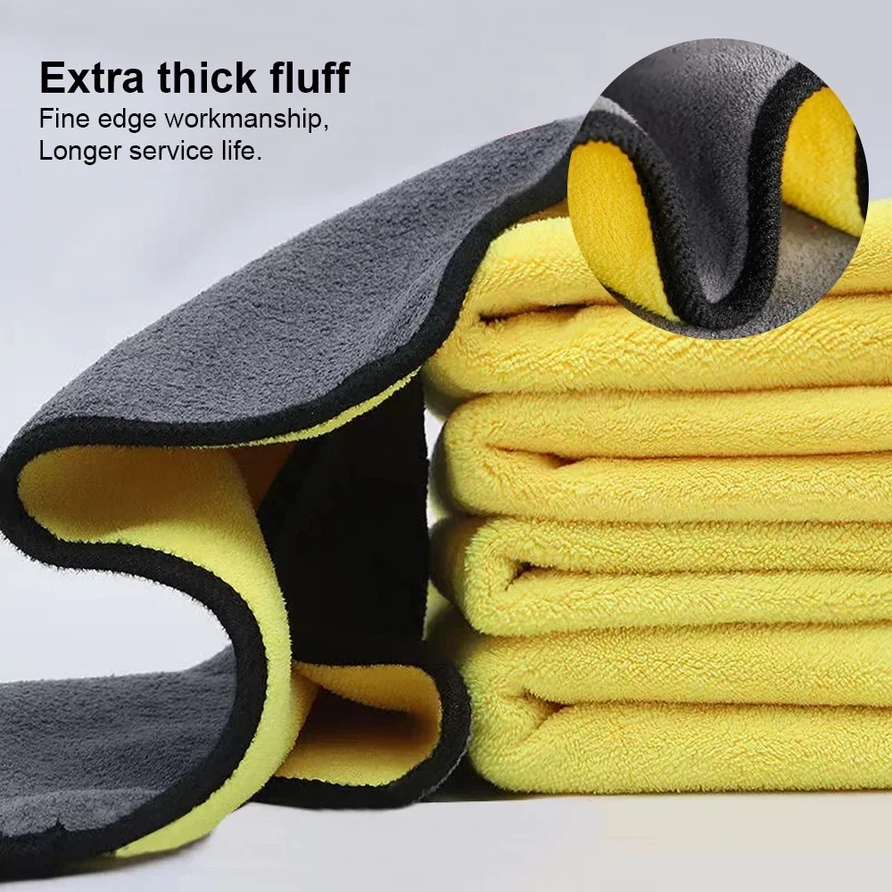 Microfiber Car Wash Towel 30x30cm Car Cleaning Drying Cloth