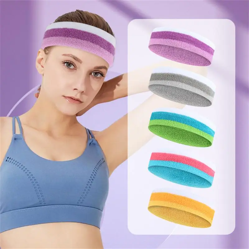 

Headwear Portable Hair Wrap Brace Fitness Sports Headband Fitness Accessories Fitness Sweatband Soft And Refreshing Cycling Yoga