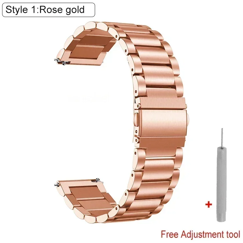 Stainless Steel Metal Watch Strap Bracelet