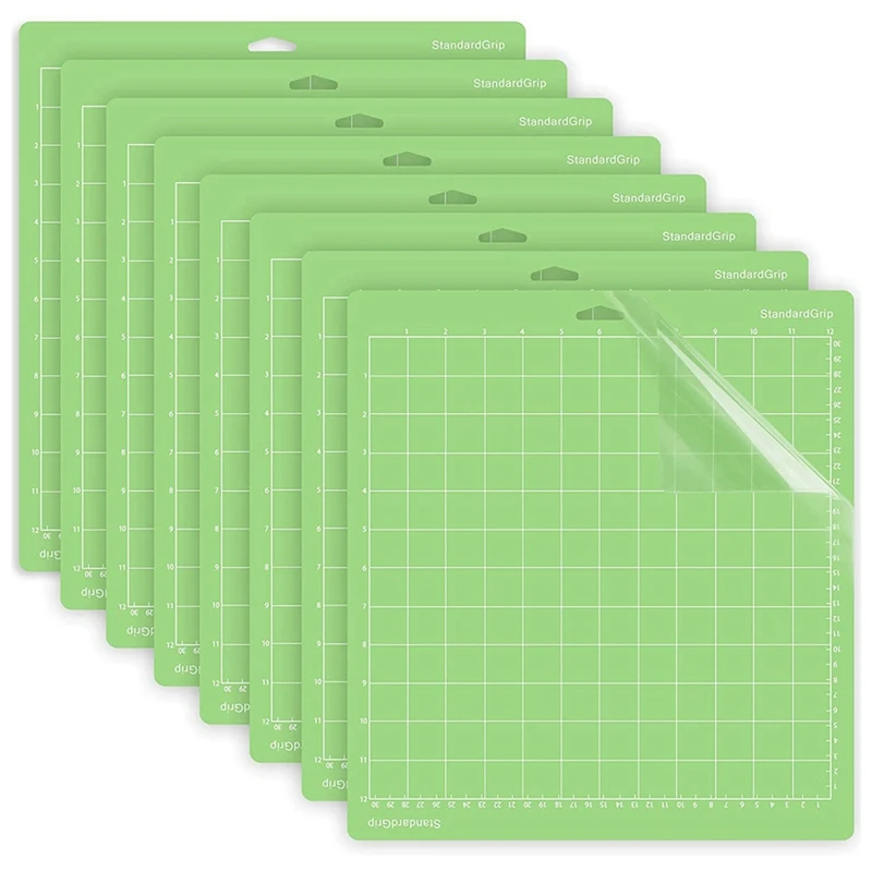 

8 шт./упаковка, коврик для резки Cricut 12x12 дюймов, клейкий прочный липкий коврик для Cricut Explore One/Air 2/Maker