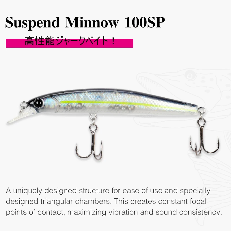TSURINOYA 100SP ̳   DW70 100mm 9.5g ũ Ʈ, ũ̽, ũũ Ʈ,   ϵ Ʈ  