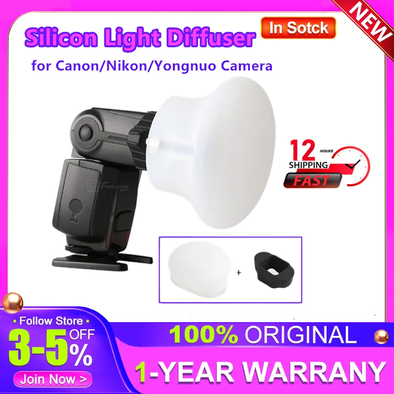Silicon Light Diffuser Sphere Modular Flash Photography Accessories Magnetic for Magmod for Iconic Brand Nikon Yongnuo Camera Speedlite