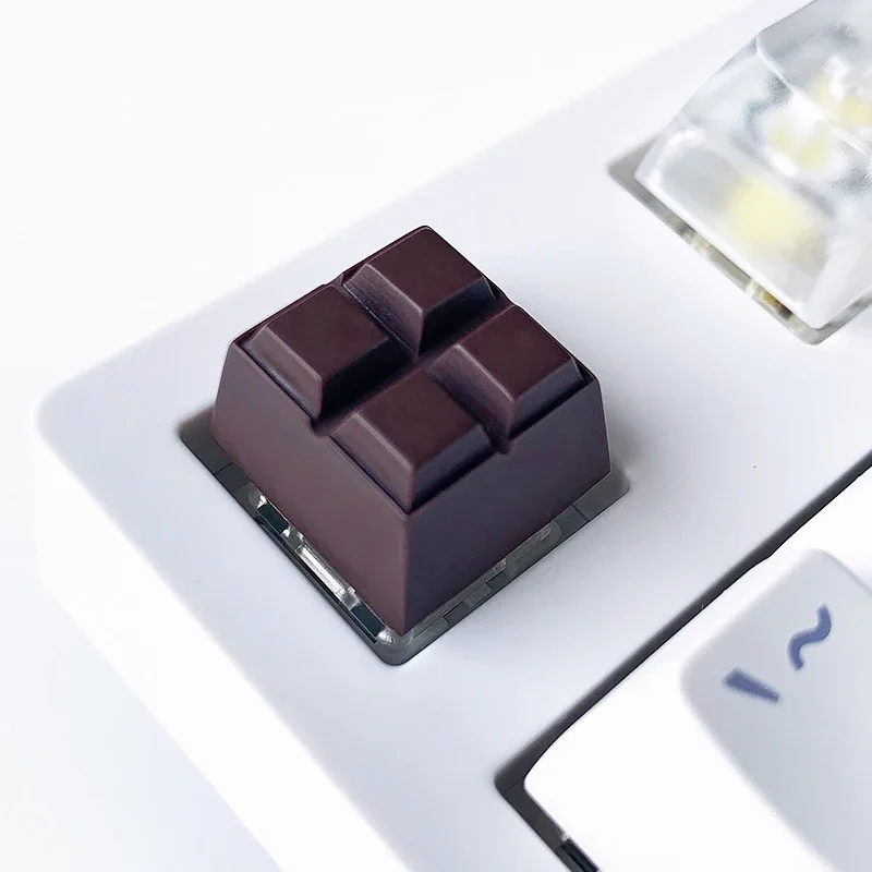 

Personalized Design chocolate Resin Keycaps For Cherry Mx Switch Mechanical Gaming Keyboard