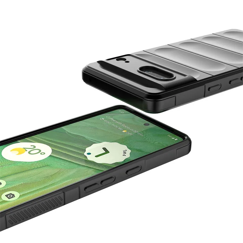 Shockproof Silicone Phone Case - Skin-Friendly Back Cover