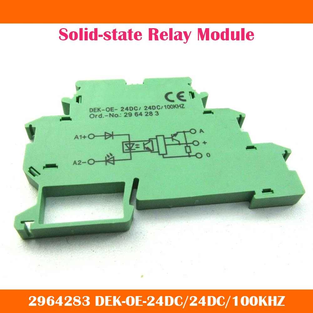 

2964283 New DEK-OE-24DC/24DC/100KHZ Solid-state Relay Module Fast Ship Work Fine High Quality