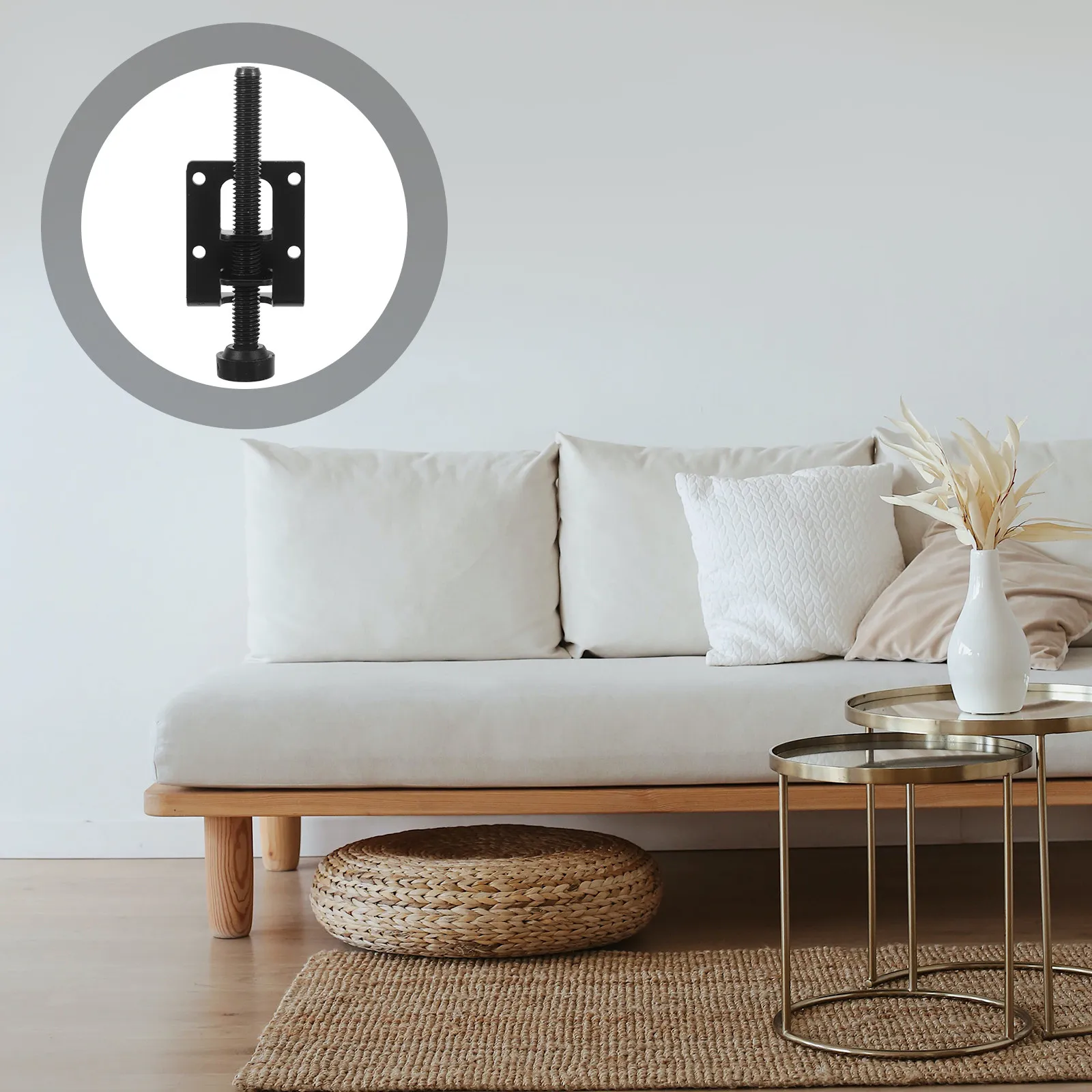 4개의 가구 레벨러, 캐비닛 테이블용 고하중 조절식 나사 다리, 흔들림 방지 가..