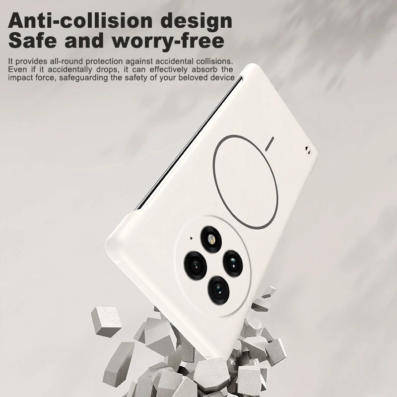 Luxury Ultra Thin Matte Frameless Magnetic Shockproof Protective Case