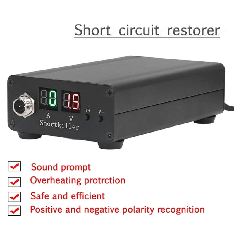 Mobile Phone Short Circuit Detector Accurate Repair Burner For IOS & Android, Mobile Phone Test Repair Tool Easy Install US Plug