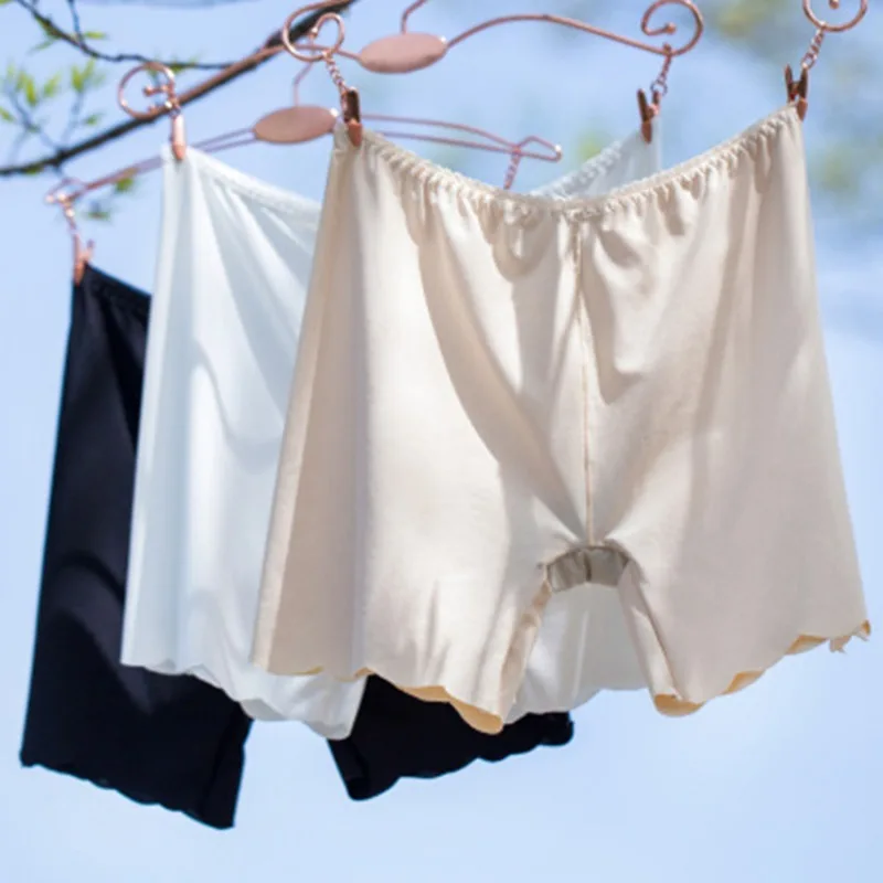 Seamless safety shorts women shorts underwear safety shorts for women plus size under skirt
