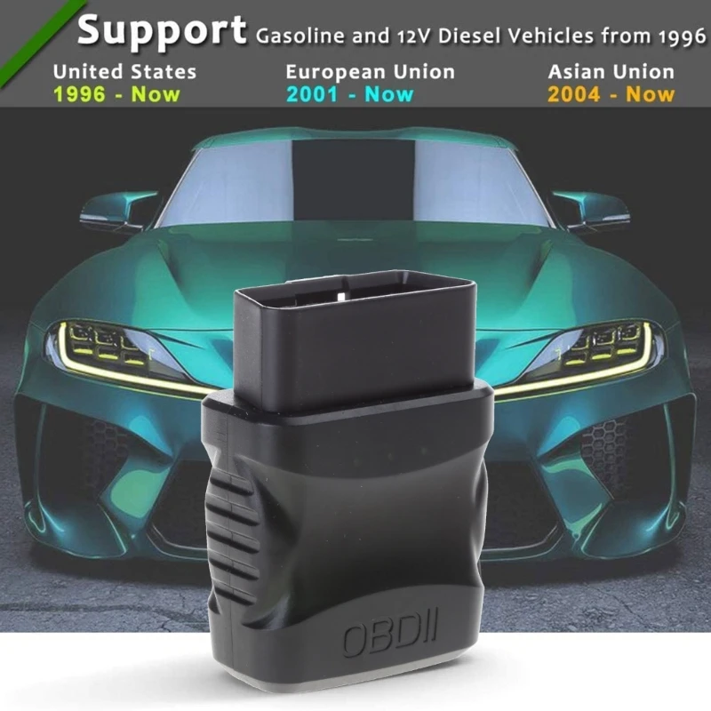

Wireless Bluetooth-compatible Diagnostic OBD2 Scanner Car Code Reader and Scan Tool OBD2- ELM-327 for IOS Android AOS