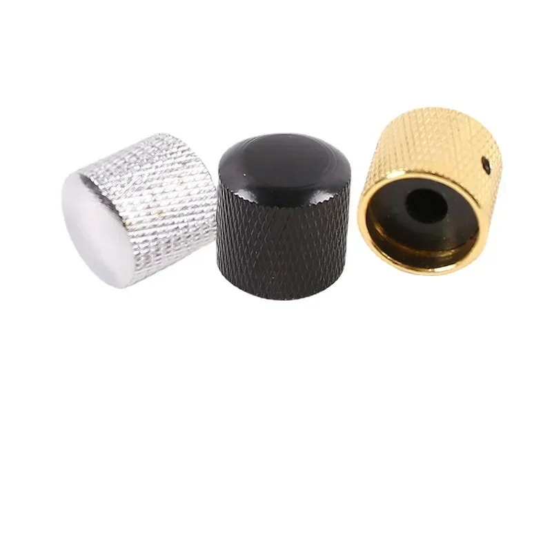 1PC 6MM Metal Electric Bass Guitar Volume Knob Bass Sound Electric Guitar Potentiometer Cap Knob Cap equalizer potentiometer knobs