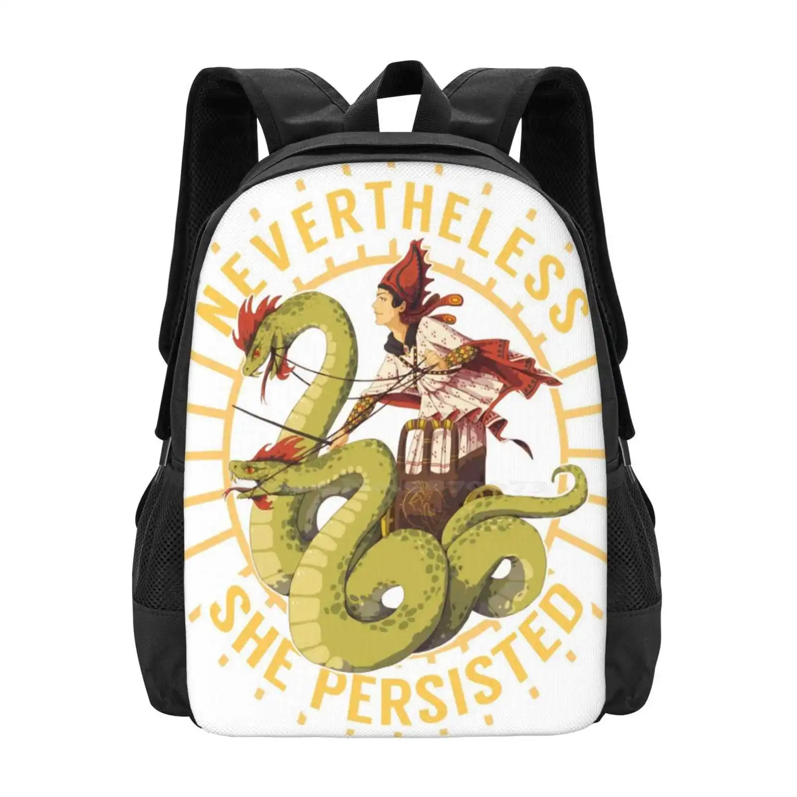 

Medea-Nevertheless She Persisted Pattern Design Bagpack School Bags Medea Classics Jason And The Argonauts Euripides Ancient