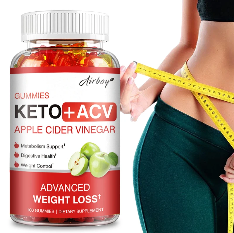 Keto + ACV Gummies-Supports Digestion, Metabolism, Gut Detoxification and Cleansing