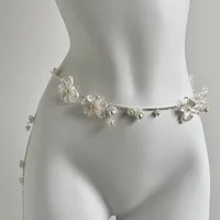 Y2K – ceinture de styliste multicouche en perles pour femmes, chaîne de taille, mode caractère rétro, vêtements de jeu, accessoires, ceintures de fête 6