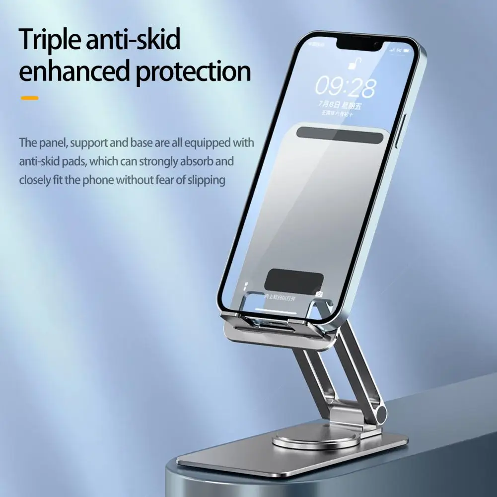 Baseus Phone Holder Desk Mobile Phone Stand Foldable Metal