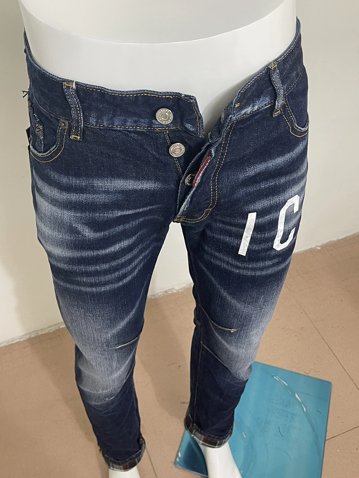 Denim Zipper Patch | D2 Jeans Clothing | D2 Jeans Zipper | Slim Jeans D2 |  D2 Jeans 2021 - Jeans - Aliexpress