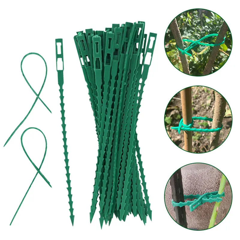 20-200PC Plastic Plant Support Clips Reusable Plant Vine Connects Fixing Tool Vegetable Tomato Grafting Protect Garden Supplies
