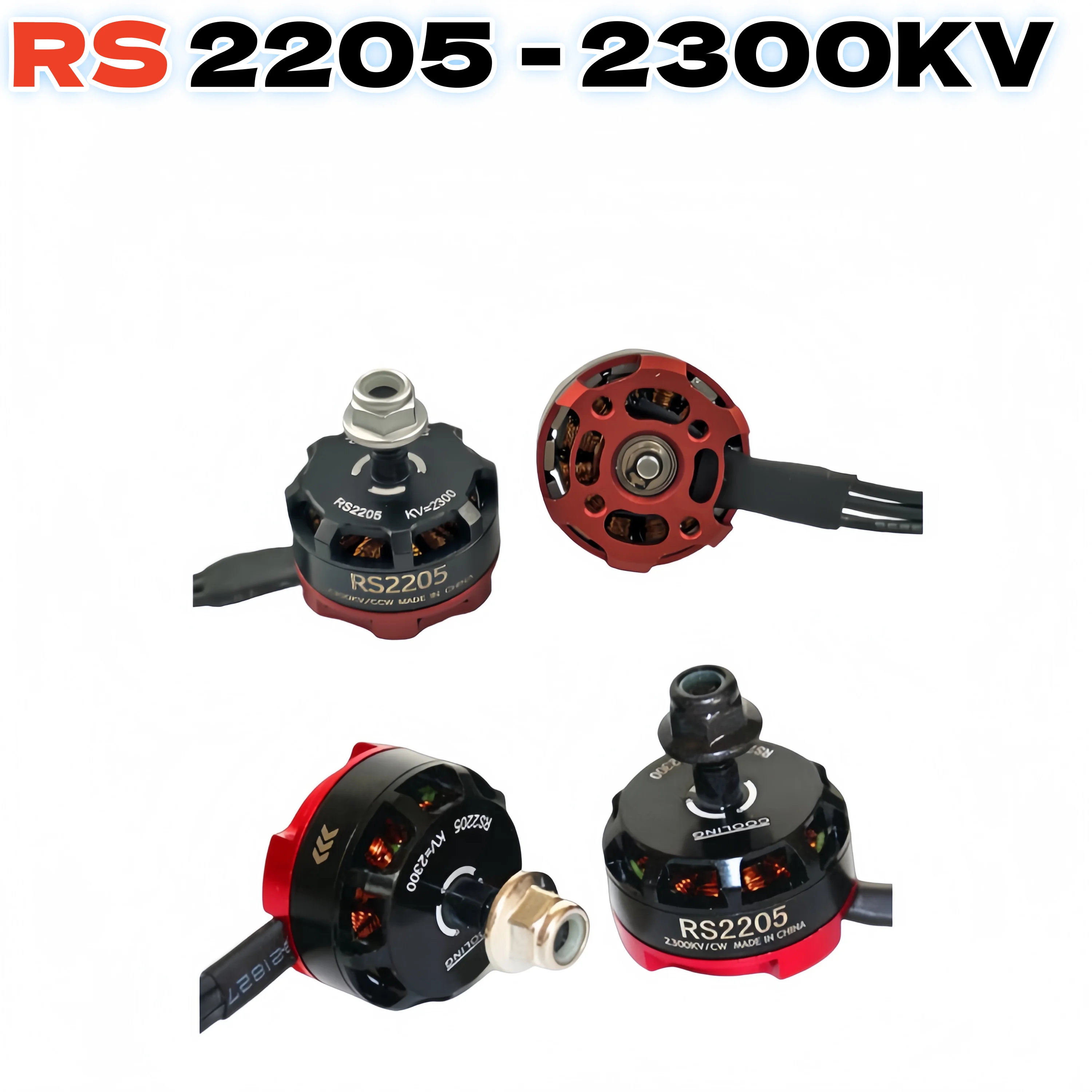 Bezkartáčový motor RS2205 2300KV CW/CCW pro FPV dron