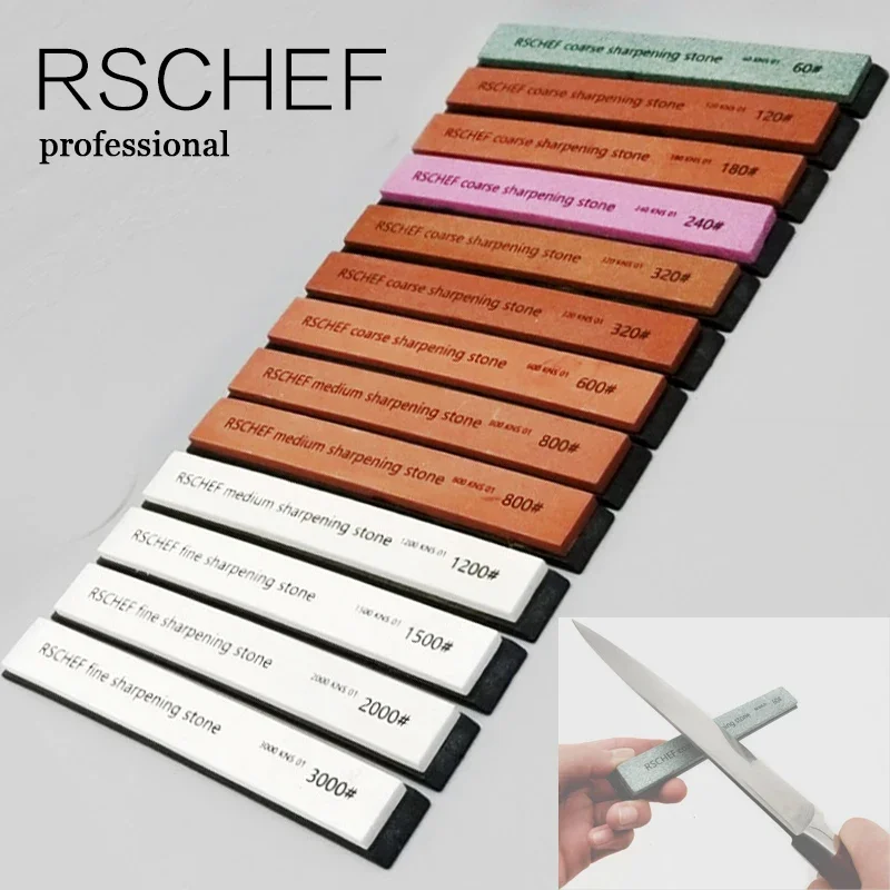 

Hot Knife Sharpener Sharpening Stone Brand New 60 3000 Grinding Stone Professional Stone Fixed Whetstone Water Kitchen Tools