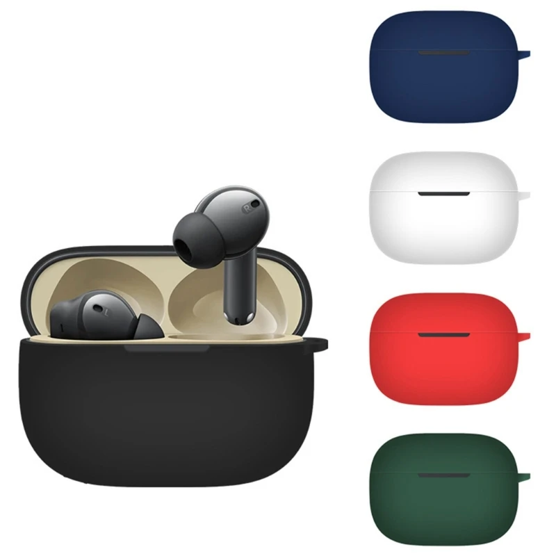 

DXAB For Realme Buds T300 Shockproof Cover Silicone Sleeve Anti-scratch Housing Case