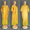 Robes africaines pour femmes Hijab caftan imprimé ample Boubou Robe afrique vêtements Ankara Dashiki dubaï Abaya écharpe Robe Caftan Robe