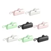 Wireless Capsule Charger 5000mAh Large Capacity Wireless Power Bank Portable Charger Plug and Play Convenient for Home Travel 4