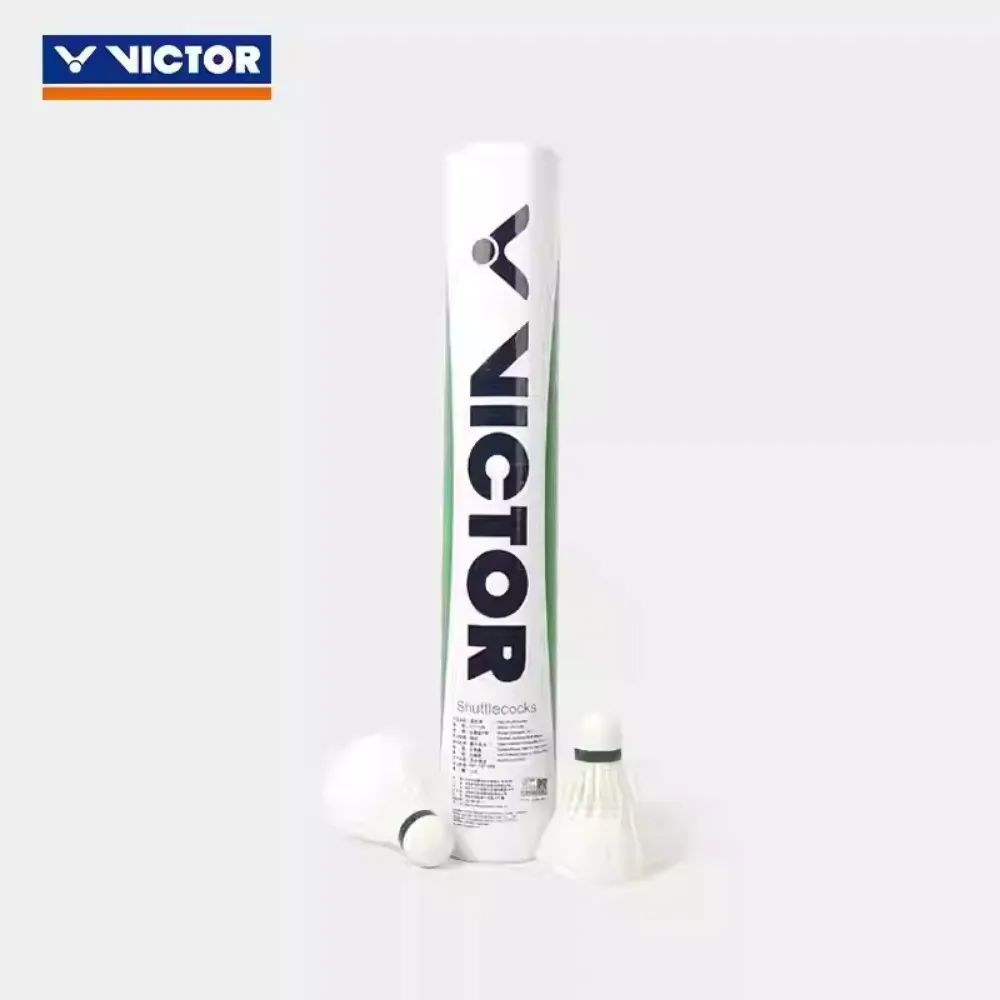 Original Victor Badminton Duck Feather 12 pcs shuttlecocks badminton shuttlecock,badminton ball,feather shuttlecock