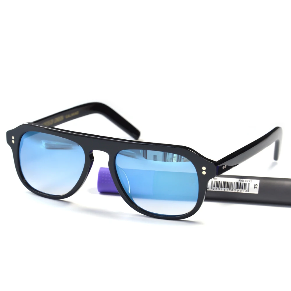 Retro Pilot Sunglasses for Men Kingsman Sunglasses Frame Polarized UV400 Protection Driving Glasses Top Quality Acetate Shades