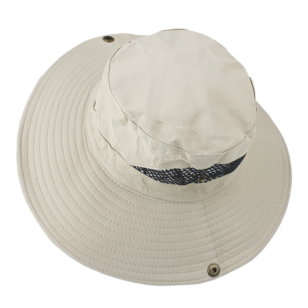 Sonducket Hombres pesca Camping cubo sombrero pescador gorra hombre Color  sólido transpirable verano gorras a prueba de sol actividades al aire libre  Sombreros Gris Sonducket AP012749-06